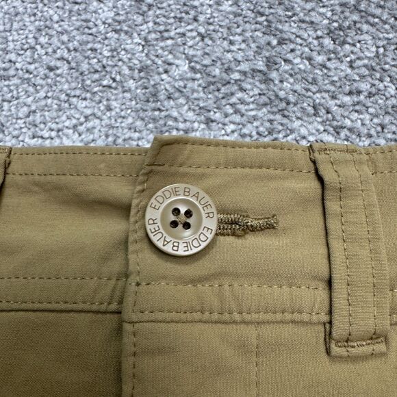 Eddie Bauer First Ascent Cargo Pants Men 30x30 Brown Khaki Straight Outdoor Hike - Picture 5 of 16